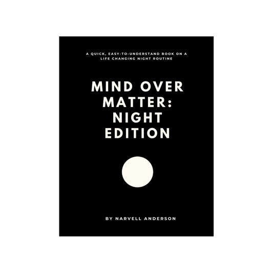 Mind Over Matter: Night Edition - Self-Care Book